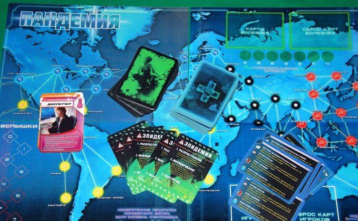 Настольная игра Пандемия: дружная команда спасает мир
