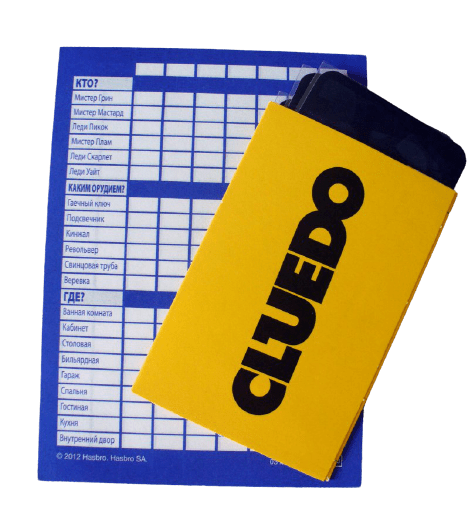 Настольная игра «Cluedo»: продемонстрируй свои блестящие дедуктивные способности